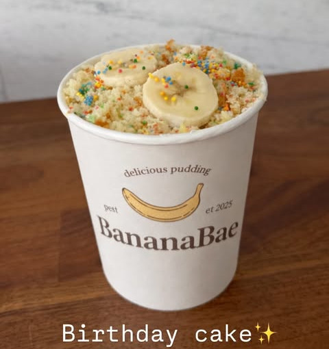 Birthday Cake pudding