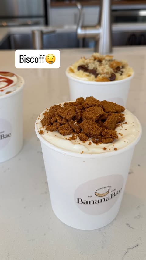 Biscoff pudding