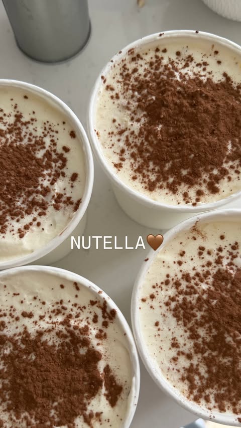 Nutella pudding