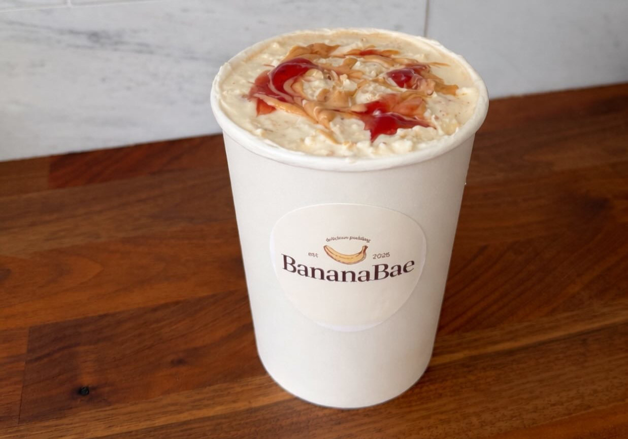 Strawberry banana pudding